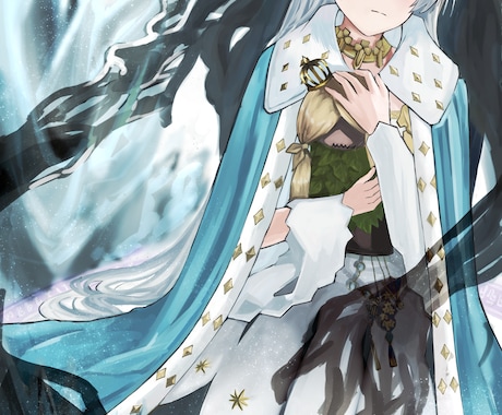 厚塗り風な１枚イラスト描きます ファンタジーなイラスト大歓迎です イメージ2
