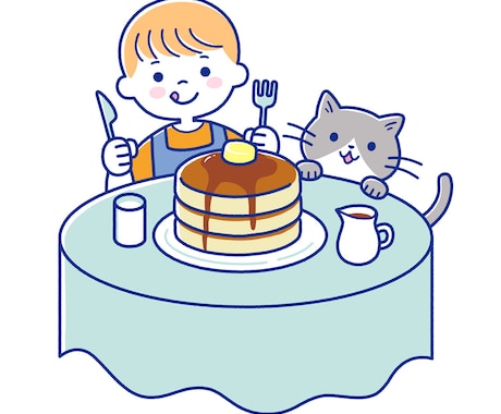 シンプルでやさしいベクターイラストを制作いたします 商用OK！ オリジナルイラストで好印象 イメージ2