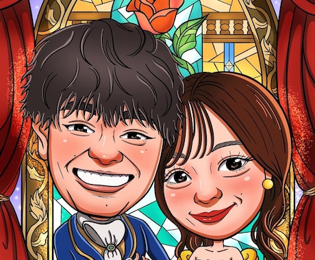 誇張しすぎない思い出に残る似顔絵を描きます 可愛いイラストやリアルなイラスト描けます！ イメージ2