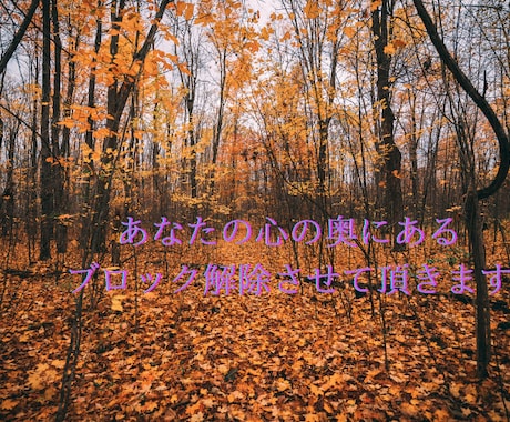 ブロック解除３つさせて頂きます 色々やっているけどなかなかブロックが外せないと悩んでいる方へ イメージ2