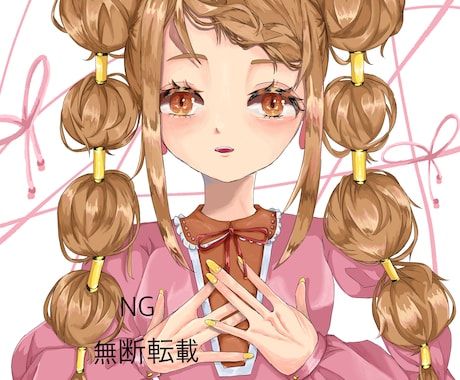 可愛い女の子中心に描いています ゆるふわ女の子〜中性女の子まで描きます イメージ1