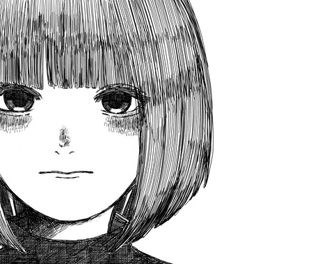 期間限定価格！一色の線画イラスト、似顔絵描きます 繊細な線画のアイコン、ヘッダーを。 イメージ1
