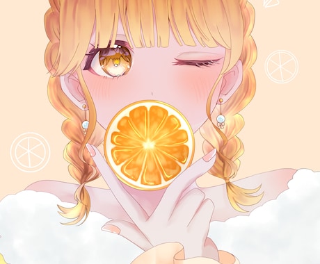女の子のイラストを制作します 可愛い、綺麗な女の子のイラストです！ イメージ2