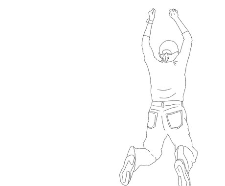商用化！お写真からイラスト描きますます あなたのお写真から世界にひとつだけの線画を描きます！ イメージ2