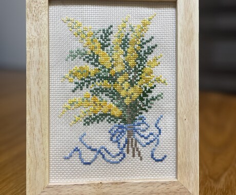 クロスステッチキット代わりに仕上げます クロスステッチの代行