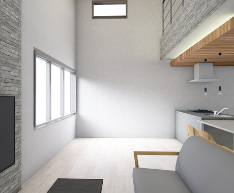 現役一級建築士が住宅等のイメージパースを作成します パースによる、悔いのない家づくりのお手伝いをいたします！ イメージ2