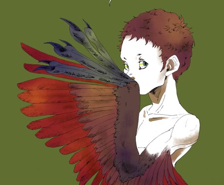 小説の表紙や挿絵描きます 個性的な描写、イラストをご希望の方に イメージ1