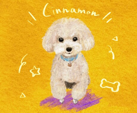 あなたの大切なペットを可愛いイラストにします アイコン、待ち受け、グッズ制作など♪プレゼントにも イメージ2