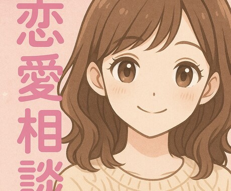 恋愛相談♥️ 一緒に♥️寄り添います 女の子目線からお悩みにアプローチ！ 久々に受付再開✨️ イメージ1
