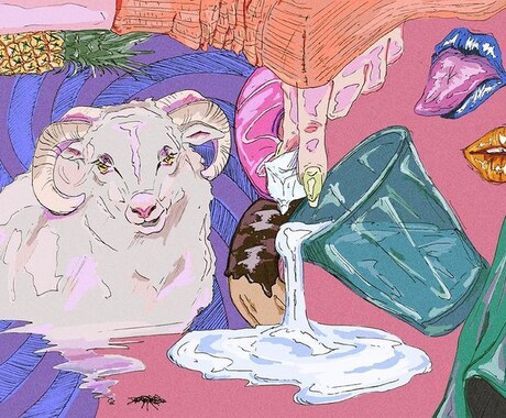 個性的！イラスト作成します 個性的な絵で一躍置きたい人、芸術的な絵を好む人へ イメージ2