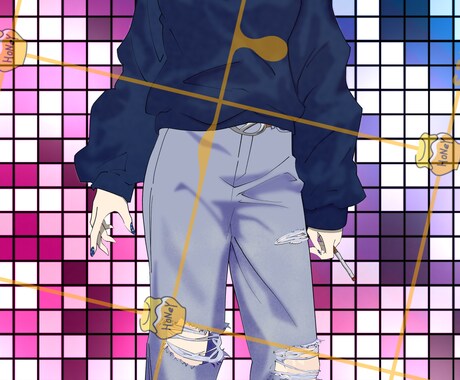 著作権譲渡可　IRIAM用立ち絵作成します 配信の準備期間や新立ち絵にしてみませんか！ イメージ2