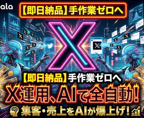 XのAI自動化セットアップ（即日納品）します 【即日納品】毎日のX運用をAIで完全自動化！手作業ゼロへ イメージ1