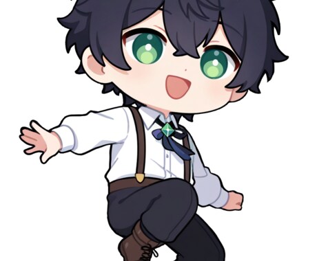 あなただけの可愛いSDキャラクターを描きます 最短2日でお届け✨️高クオリティなミニキャラをお手頃価格で。 イメージ2