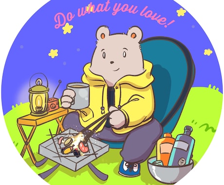 動物やキャラなどのパッと目立つアイコンを描きます イメージ1