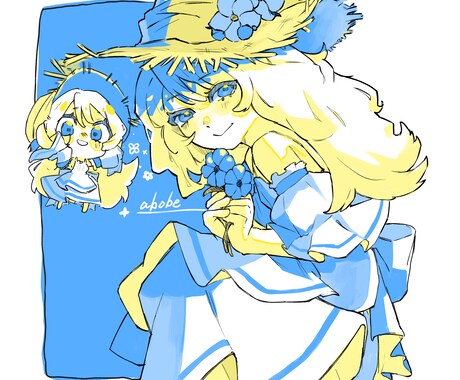 イラストを描きます お好きなデフォルメ度、色で描きます。 イメージ2