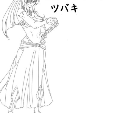 オリジナルのキャラクターの設定画を制作します オリジナルキャラクターの細かい設定画 イメージ2
