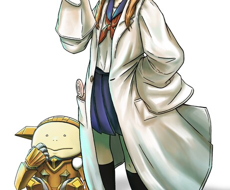 キャラクターイラスト描きます イメージ1