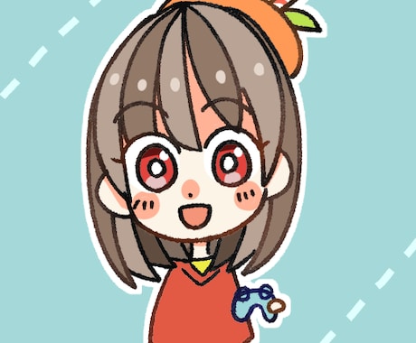 ゆるデフォルメアイコンかきます ゆるいかわいいデフォルメのアイコンです。 イメージ1