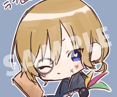 可愛いアイコンイラスト描きます ふわっとした雰囲気のイラストをアイコンにどうですかっ イメージ2