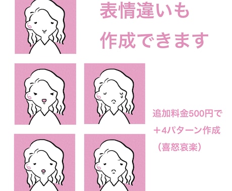 いろいろ使える！シンプルなアイコン描きます SNSやブログ、結婚式のオリジナルグッズ等にもおすすめ イメージ2