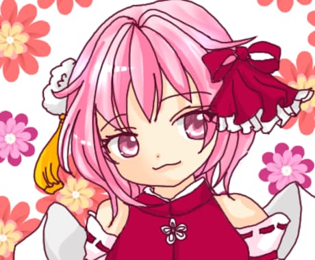 ミニキャラ描きます （ご依頼いただいてから（女の子のミニキャラ描きます イメージ1