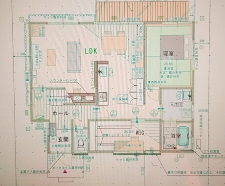照明プラン、内装プラン作成します 図面作成(住宅に限る)、間取り提案も別途お受けします。 イメージ1