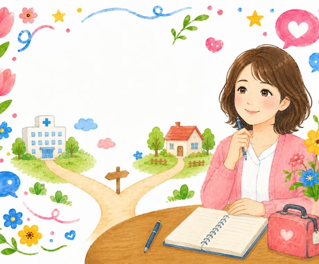 看護師歴30年｜3日間お話伺います 否定せず、急かさず、気持ちと状況を一緒に整理します イメージ2