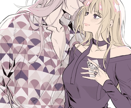 男女、夢絵など問わずイラスト描きます 男性キャラも女性キャラも！魅力的な身体を描くのが得意です！ イメージ2