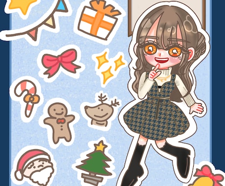 アイコンや全身イラスト描きます グッズ制作やキャラクターデザインお任せ下さい イメージ2