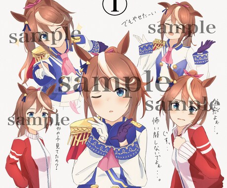 SNS用アイコンorヘッダーorサムネイル描きます あなたの代理キャラや好きなキャラのアイコンが必要な方へ イメージ2