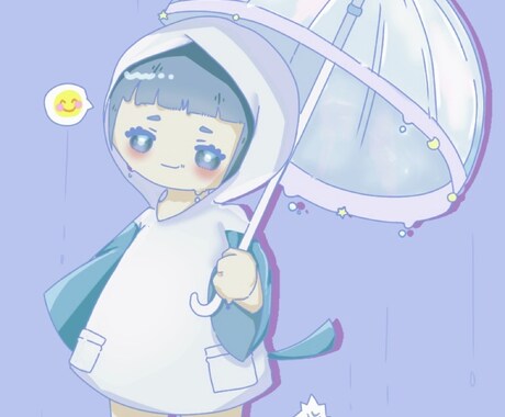 SNSのアイコンや1枚絵を描きます かっこいい、かわいい系やポップ系のイラストを創ります！ イメージ2