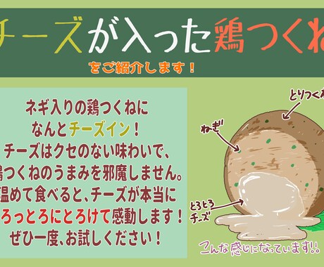 スーパー様向け】手描きのイラスト入りPOP描きます 顧客のニーズに応え、イラストで商品の魅力を伝える！ イメージ2