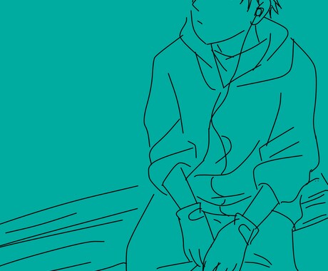 写真を参考にラフな人物イラスト作成いたします ラフな人物イラスト作成いたします。 イメージ2