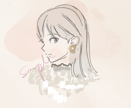 sns、印刷物等色々な用途に イラストを描きます ファッショナブル絵柄♪商用利用ok イメージ2