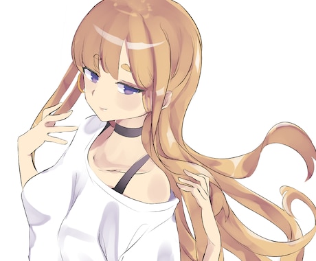 5名限定★通常等身バストアップイラスト描きます SNSアイコンや歌ってみたに！ イメージ2