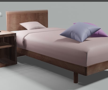 家具の3DをブレンダーBlenderで作成します 家具をBlender3Dでモデルを作成。2000円〜対応！ イメージ2