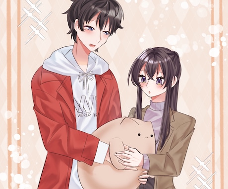 透明感あるかわいいイラスト制作します イメージ1