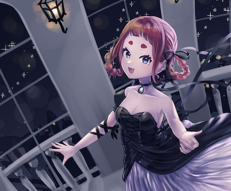 かわいい雰囲気か重厚な雰囲気の一枚絵を描きます 表紙用、歌みた用、記念イラストなどにご利用いただけます。 イメージ2