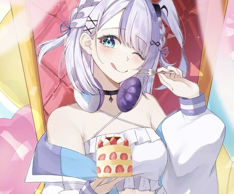 商用利用OK可愛い女の子のSNSアイコン制作します 最短3日納品!!低コスト＆高品質!! イメージ2
