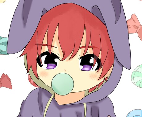 アイコン描きます 可愛いデフォルメイラスト描きます イメージ2