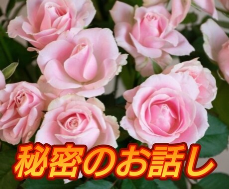 誰にも言えない秘密のお話しをお聞きします どのような内容でも大丈夫！安心してお話しください。 イメージ1