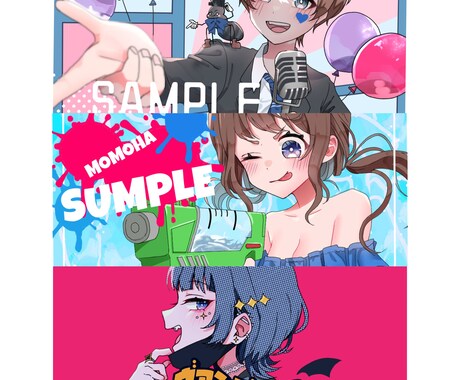 安価で可愛いイラストお描きします X、Instagram、YouTubeなどで使えます！ イメージ2