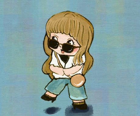 可愛いほんわかイラストをお届けします お家に飾ったりプレゼントなどにもOK イメージ2