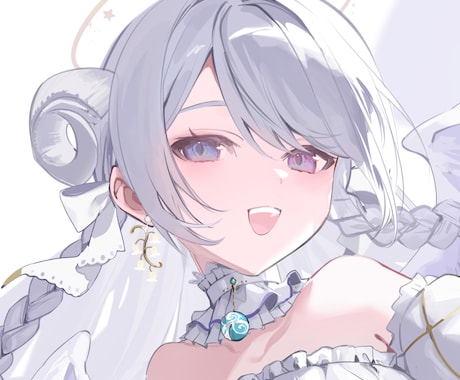 女性・男性・ロリ・ショタまで描けます キャラデザOK(肩周りまで)、最短3日納品！ イメージ1