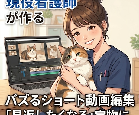 最高74万再生の現役運用者が魅力的に編集します また見たいを形に。大切な思い出をバズるクオリティへ格上げ。 イメージ1
