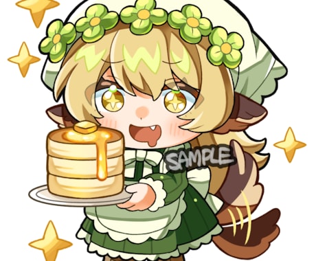 可愛い系のミニキャラを描きます イメージ1