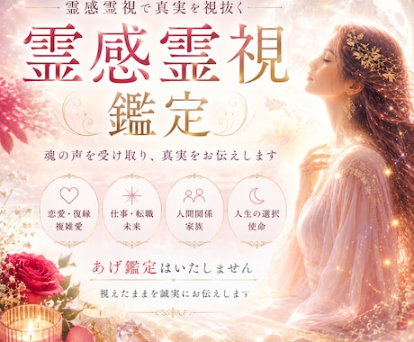 複雑愛・復縁・霊感霊視でお相手の本音鑑定致します 降りて来た言葉をそのままお伝えします。 イメージ2