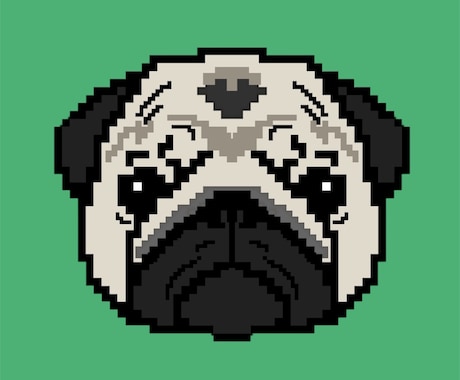 愛犬をドット絵でお描きします 犬好きの方はぜひっ！アイコンやグッズに！ イメージ2