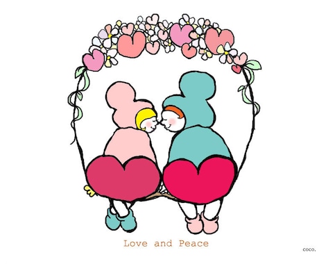 ほっこりあたたかなイラストをお描きします アイコンや挿絵、贈り物にもいかかでしょうか♪ イメージ1