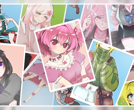 立ち絵、キャラデザ、新衣装！【オプションあり】ます イメージ1